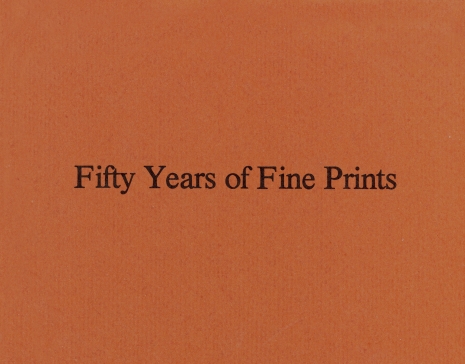 Fifty Years Of Fine Prints: An Anniversary Celebration Of AAA